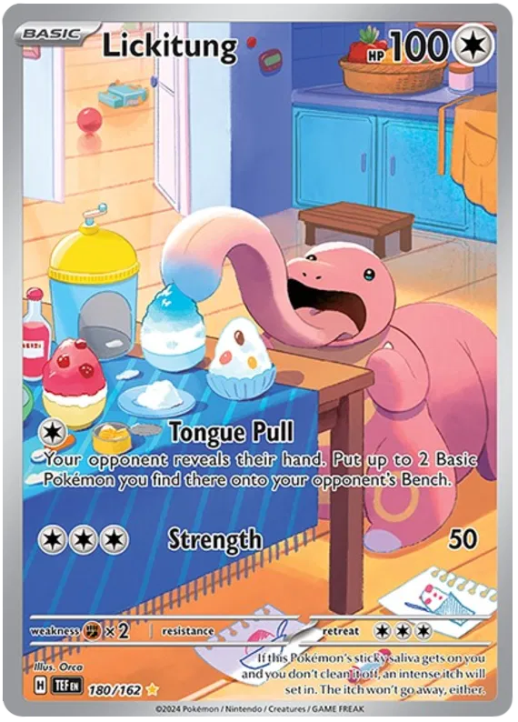 Lickitung 180/162 Temporal Forces