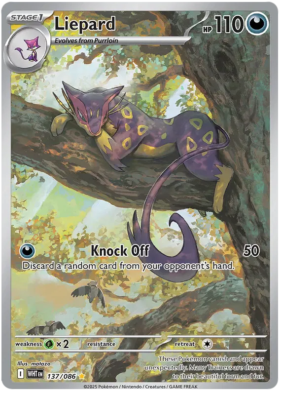 Liepard 137/086 White Flare
