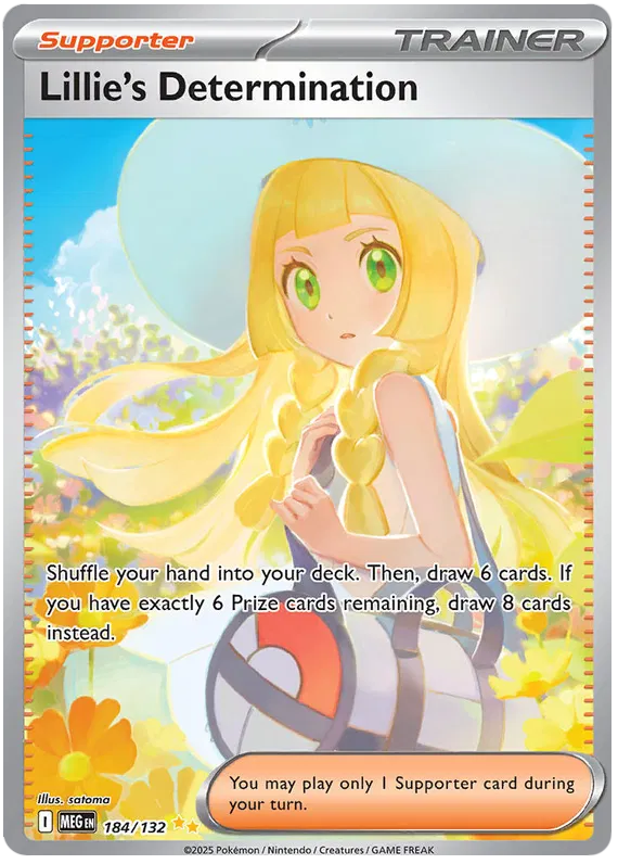 Lillie's Determination 184/132 Mega Evolution