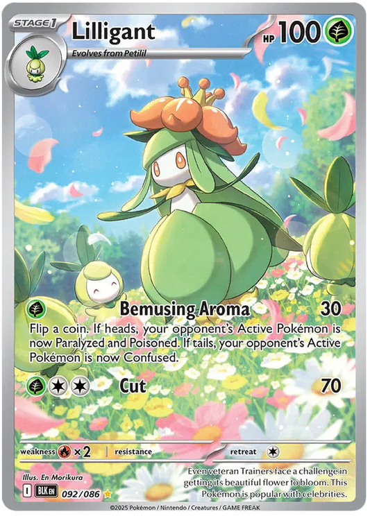 Lilligant 092/086 Black Bolt