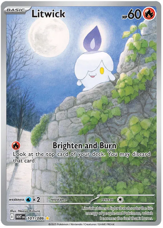 Litwick 101/086 White Flare