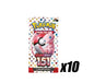 10x Scarlet & Violet 151 Booster Pack