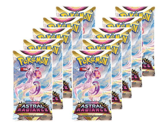 10x Astral Radiance Booster Packs Bundle