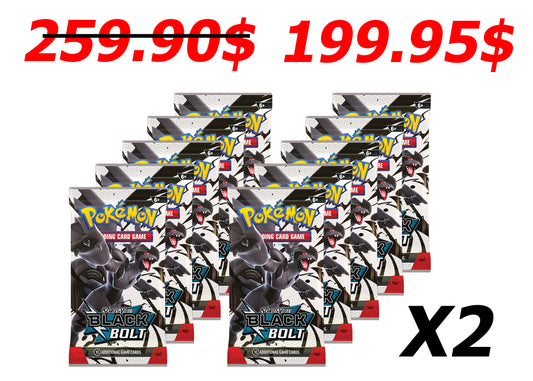 Black Bolt 20x Booster Pack Bundle