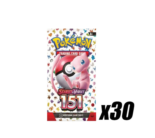 30x Scarlet & Violet 151 Booster Pack