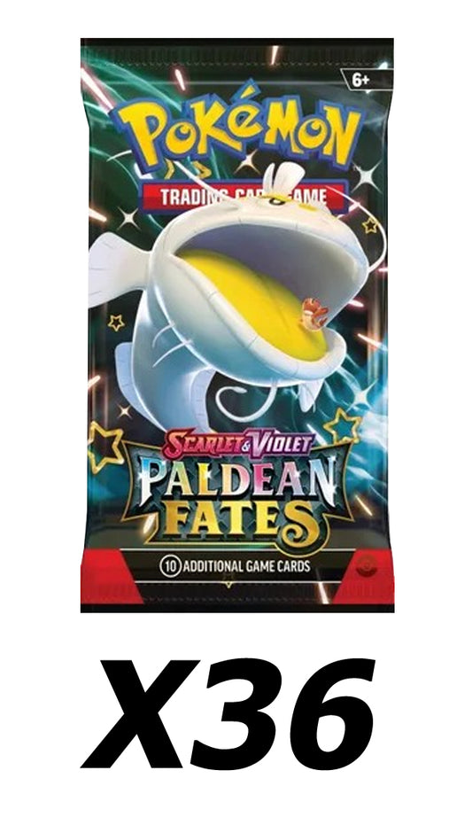 Paldean Fates 36x Booster Pack Bundle