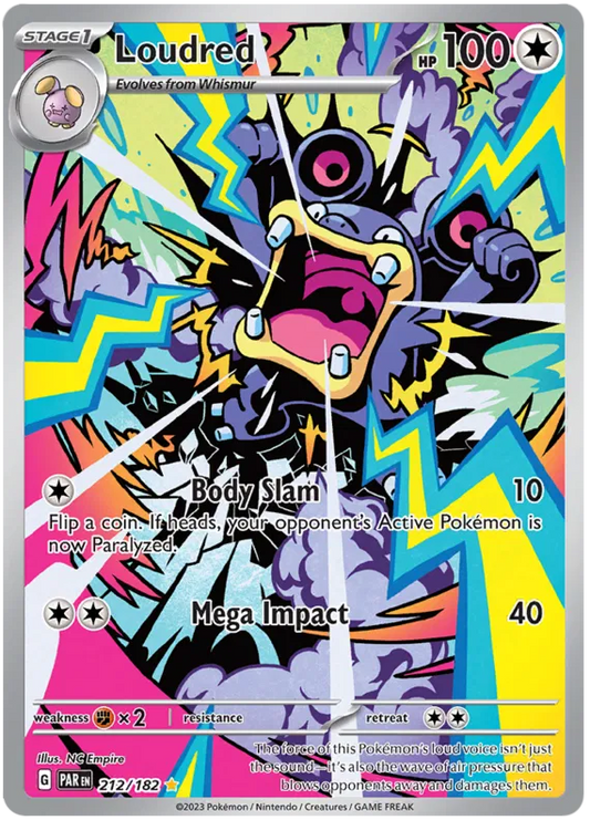 Loudred 212/182 Paradox Rift