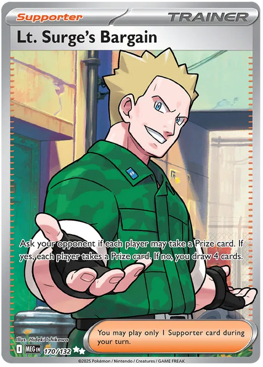 Lt. Surge's Bargain 170/132 Mega Evolution