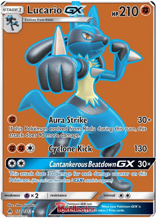 Lucario GX 122/131 Forbidden Light