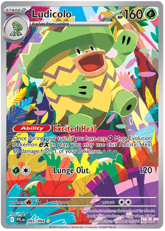 Ludicolo 095/094 Phantasmal Flames