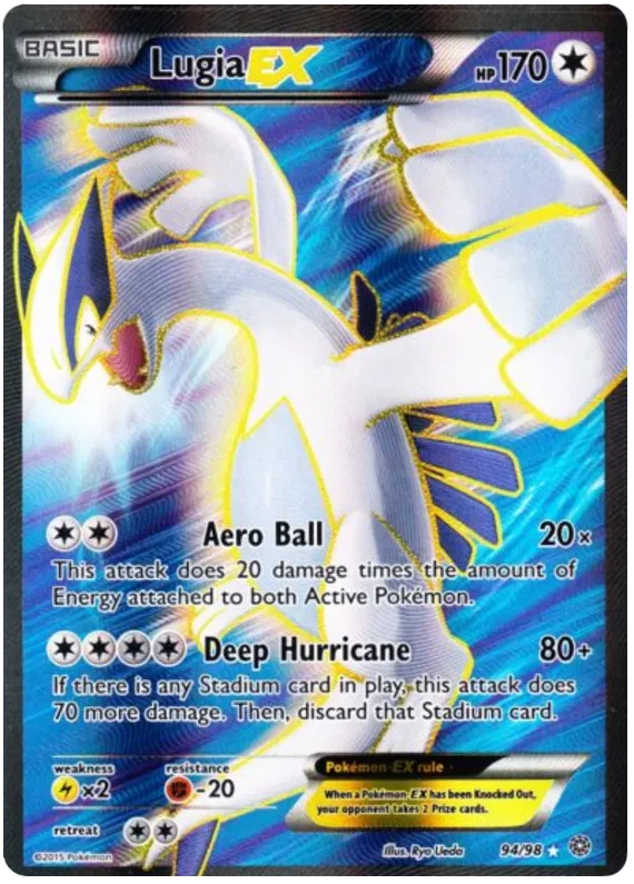 Lugia EX 94/98 Ancient Origins