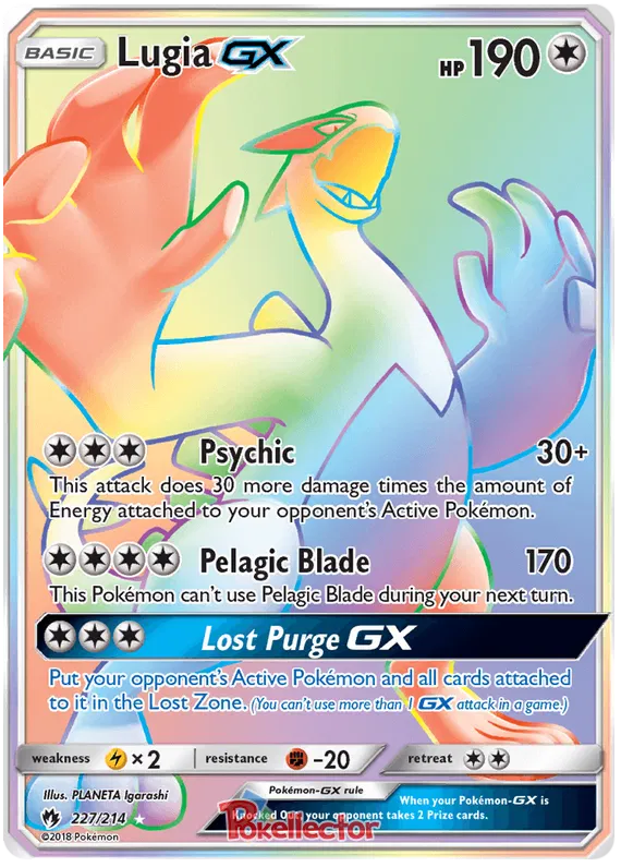 Lugia GX 227/214 Lost Thunder