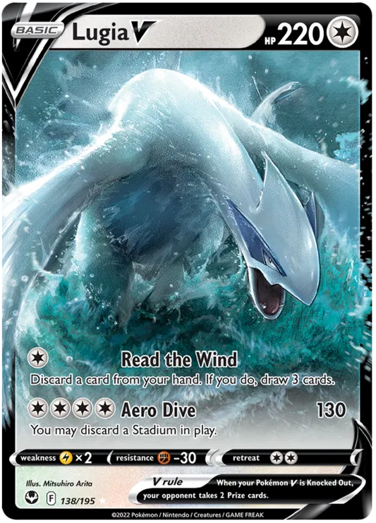 Lugia V 138/195 Silver Tempest