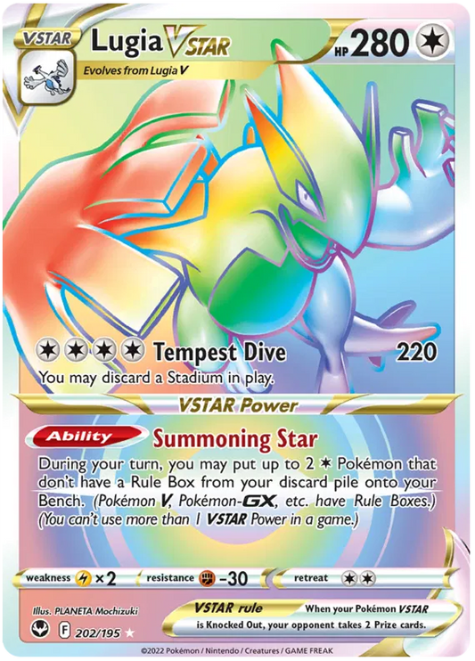 Lugia VSTAR 202/195 Silver Tempest