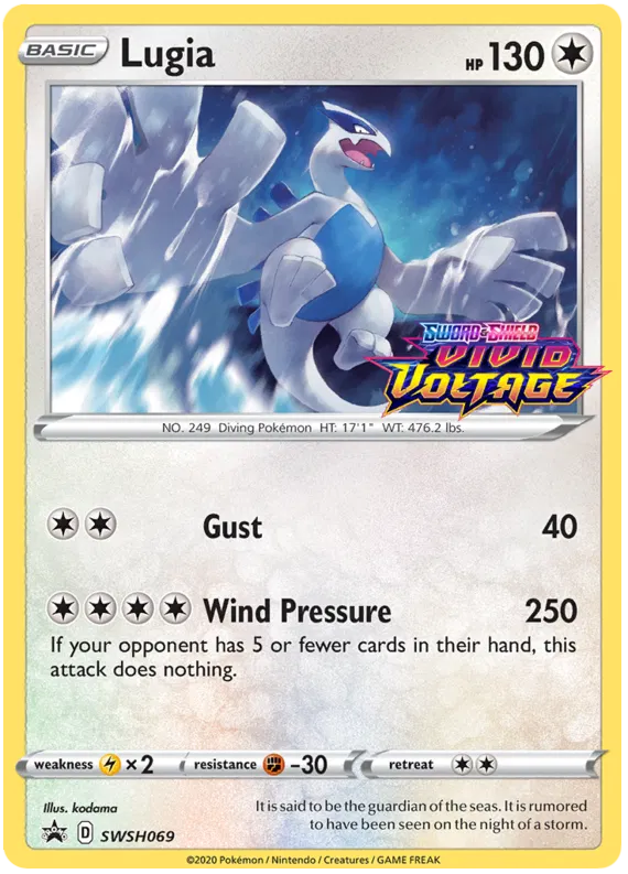 Lugia SWSH069 Sword & Shield Promo