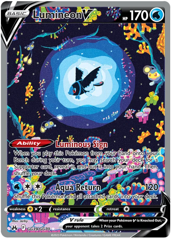 Lumineon V GG39/GG70 Crown Zenith Galarian Gallery