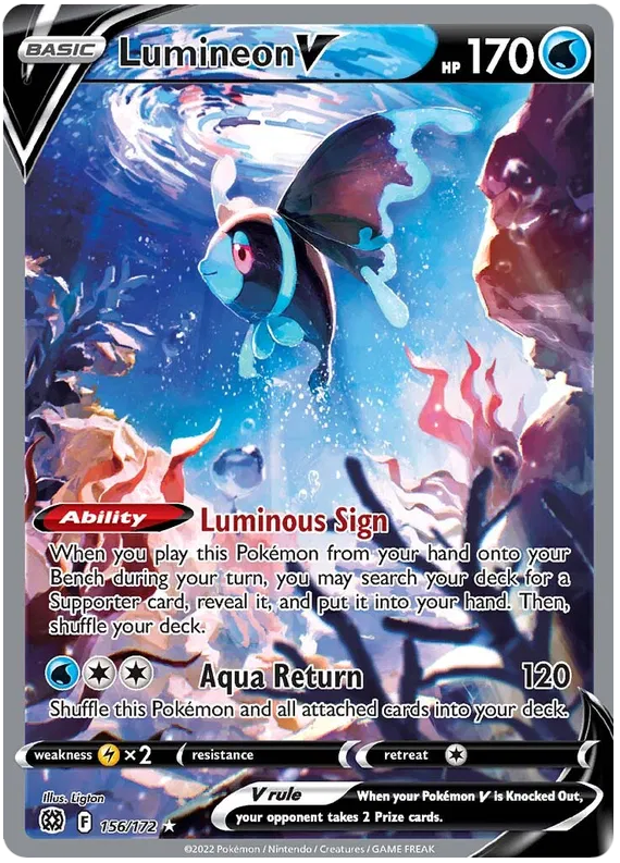 Lumineon V 156/172 Brilliant Stars