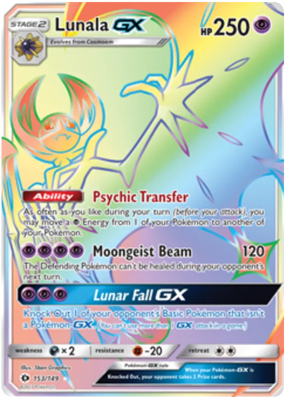 Lunala GX 153/149 Sun & Moon