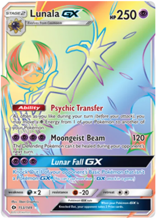 Lunala GX 153/149 Sun & Moon