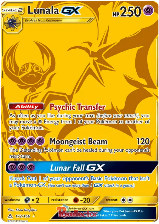 Lunala GX 172/156 Ultra Prism