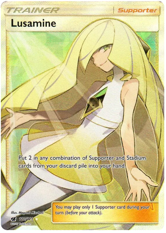 Lusamine 110/111 Crimson Invasion