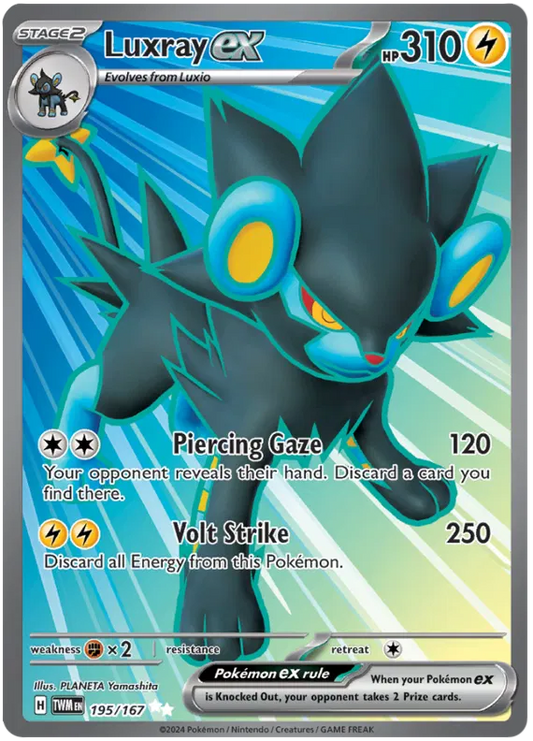 Luxray ex 195/167 Twilight Masquerade