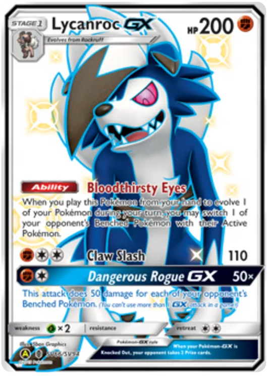 Lycanroc GX SV66/SV94 Hidden Fates