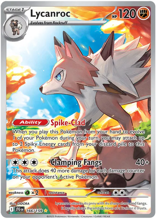 Lycanroc 166/159 Journey Together