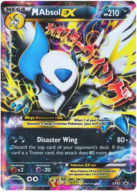 M Absol EX XY63 Promos