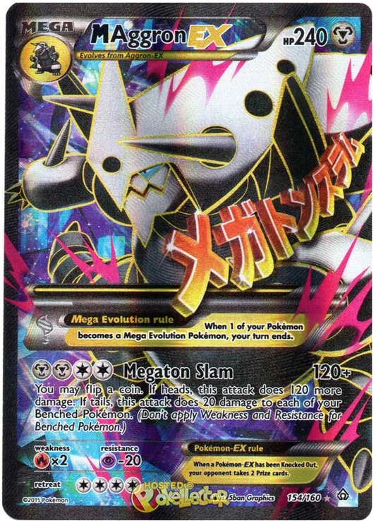 M Aggron EX 154/160 Primal Clash | Lightly Played |