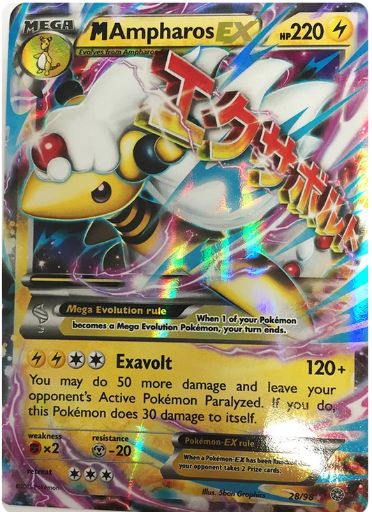 M Ampharos 28/98 Ancient Origins