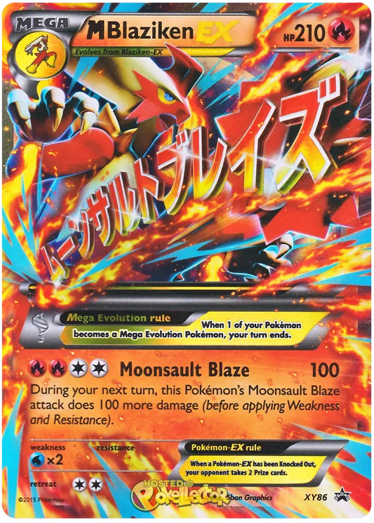 M Blaziken EX XY86 Promos