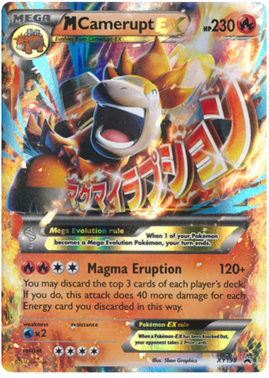 M Camerupt EX XY198 Promos