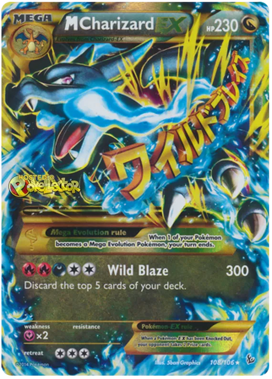 M Charizard EX 108/106 Flashfire