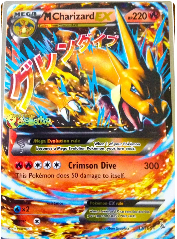 M Charizard EX 13/106 Flashfire