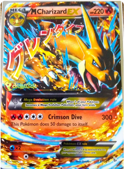 M Charizard EX 13/106 Flashfire