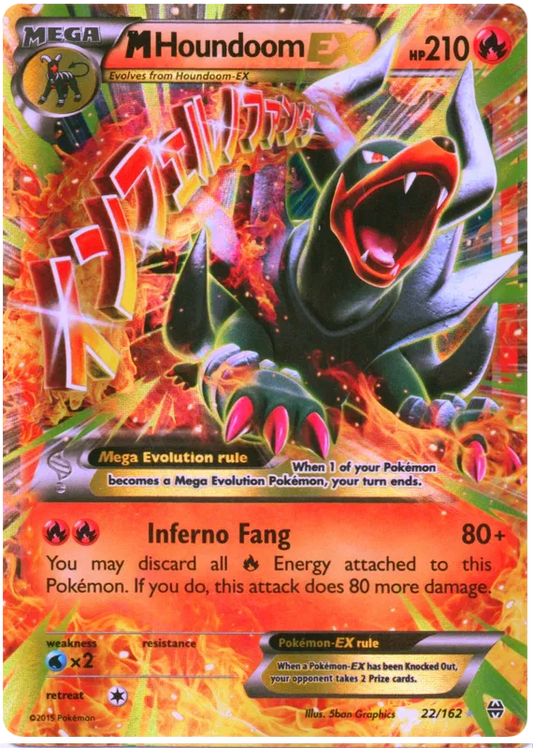 M Houndoom EX 22/162 BREAKThrough