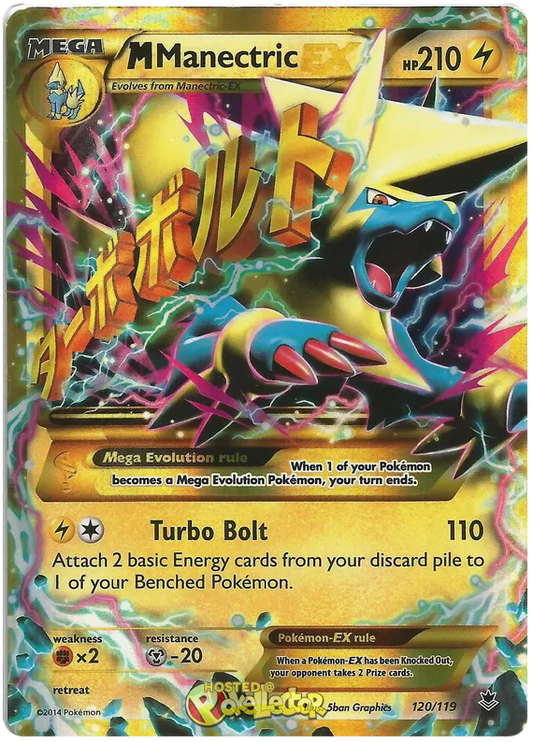 M Manectric EX 120/119 Phantom Forces
