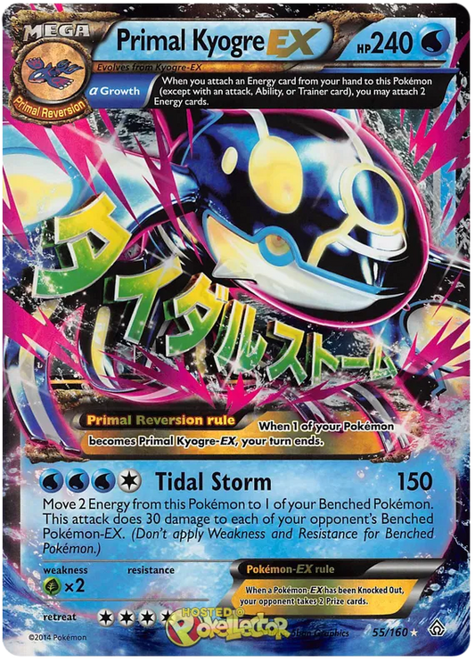 Primal Kyogre EX 55/160 Primal Clash