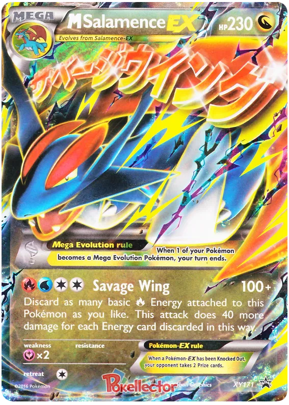 M Salamence EX XY171 Promos