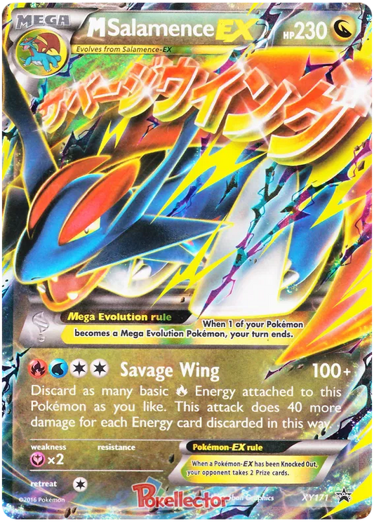 M Salamence EX XY171 Promos