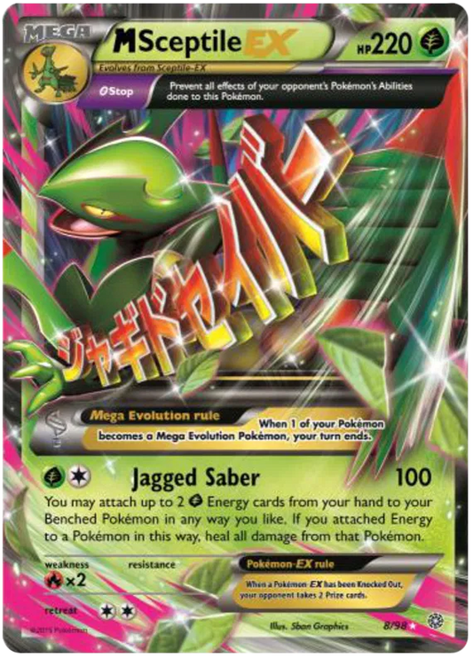 M Sceptile EX 8/98 Ancient Origins