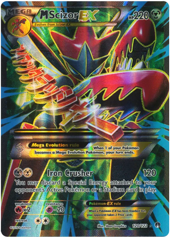 M Scizor EX 120/122 BREAKPoint