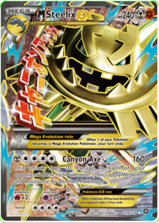 M Steelix EX 109/114 Steam Siege