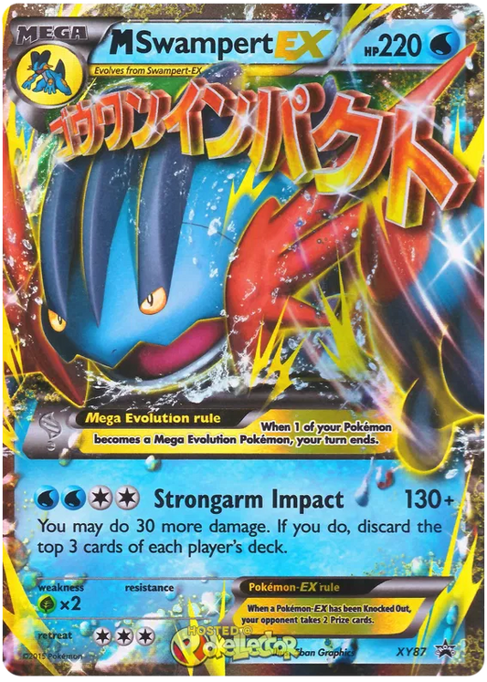 M Swampert EX XY87 Promos