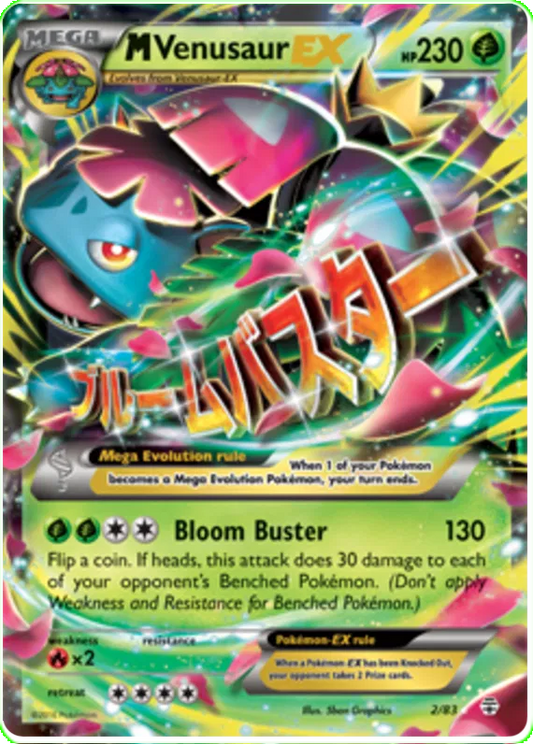 M Venusaur EX 2/83 Generations