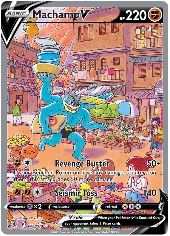 Machamp V 172/189 Astral Radiance