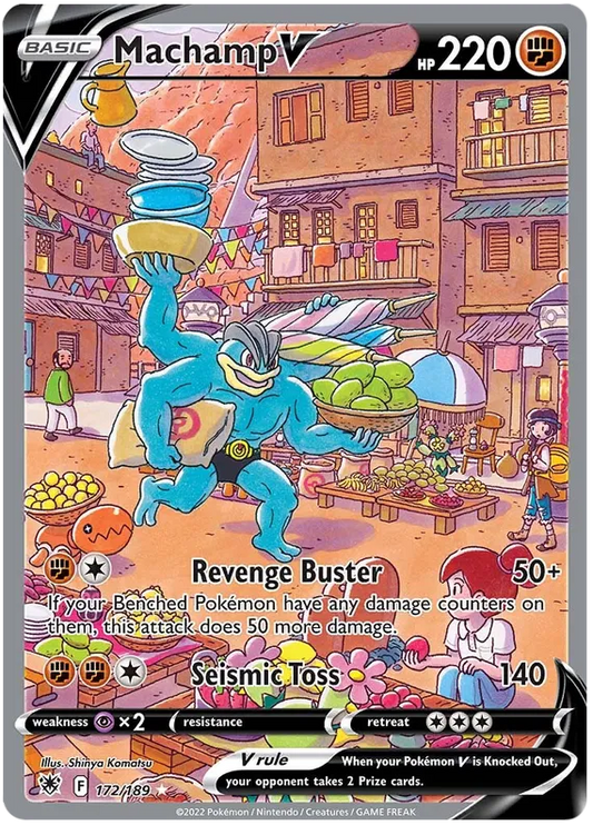 Machamp V 172/189 Astral Radiance