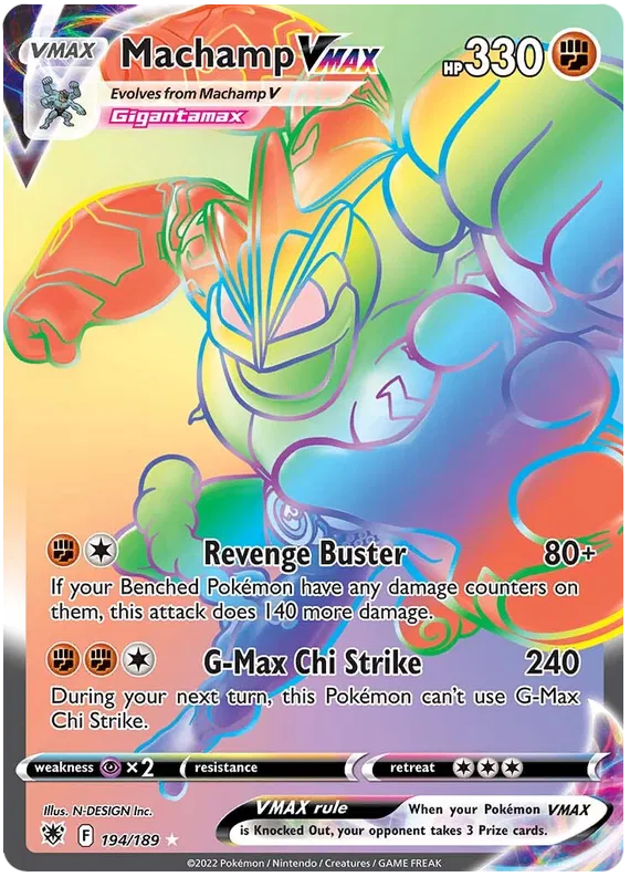 Machamp VMAX 194/189 Astral Radiance