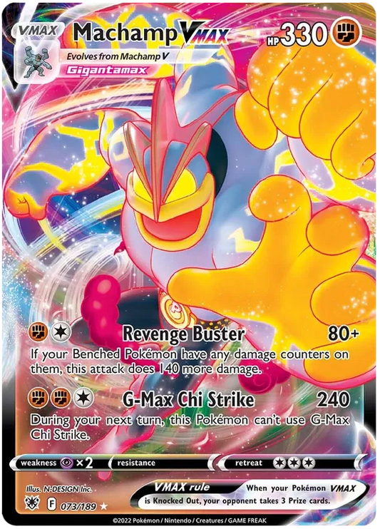 Machamp VMAX 073/189 Astral Radiance